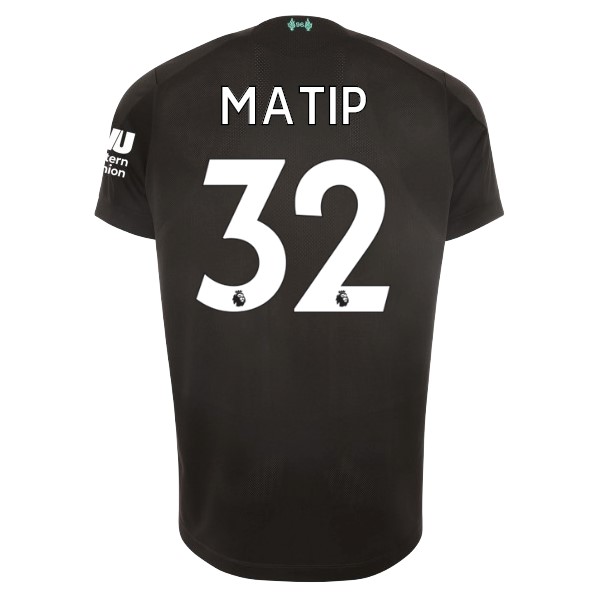 Camiseta Liverpool NO.32 Matip Replica Tercera Ropa 2019/20 Negro